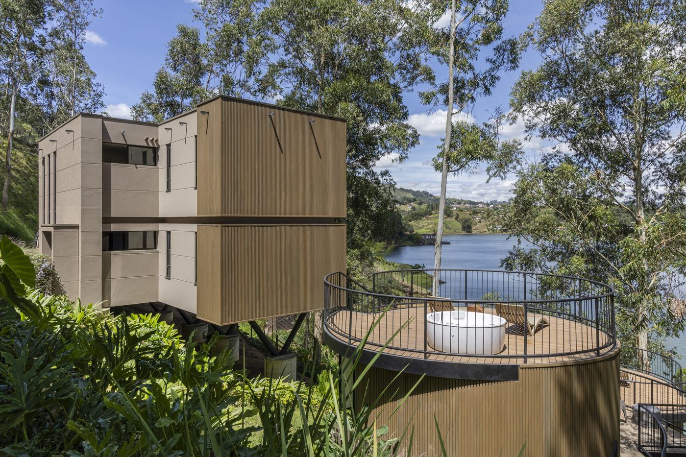 La Villa de Lujo sobre el embalse